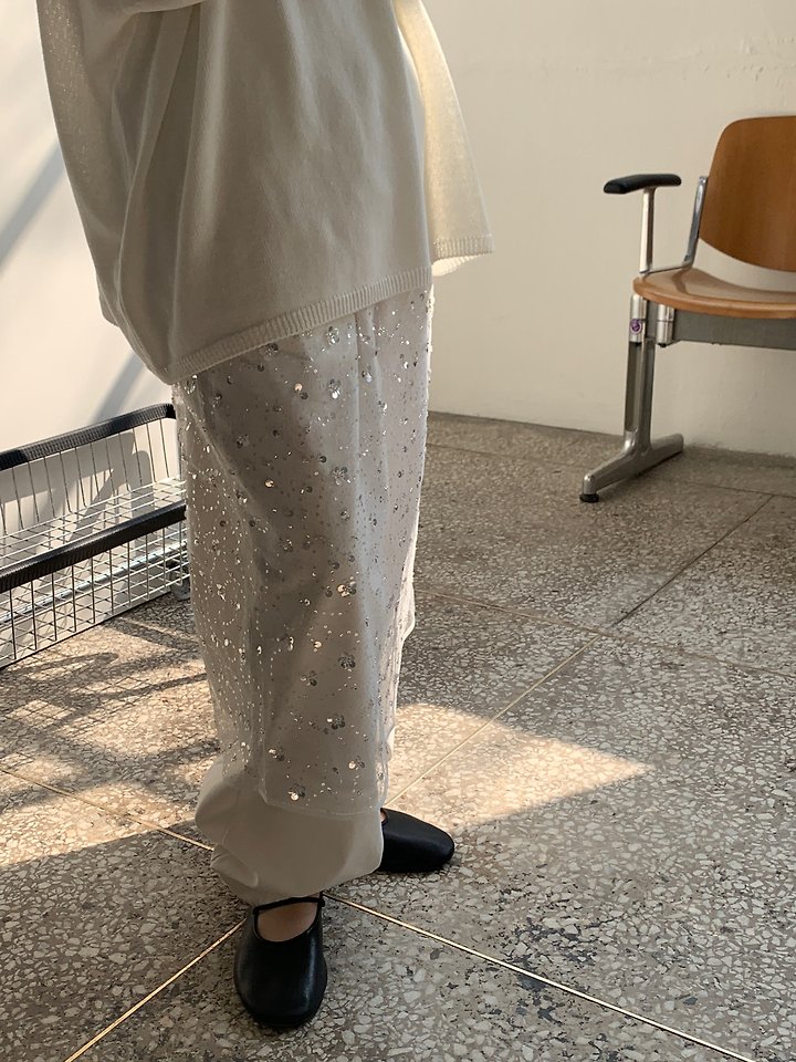 Logarden - Korean Women Fashion - #momslook - Sequin Skirt - 2