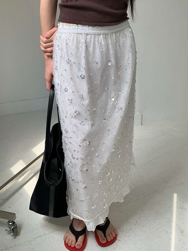 Logarden - Korean Women Fashion - #momslook - Sequin Skirt - 6