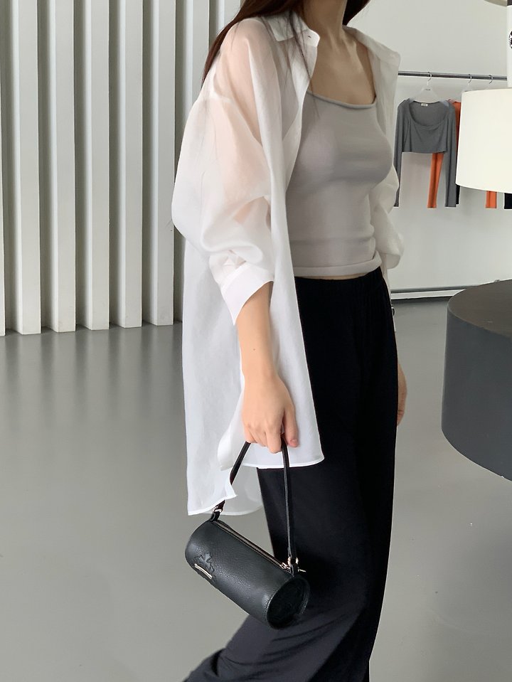 Logarden - Korean Women Fashion - #momslook - Slip Knit Sleeveless Top - 12