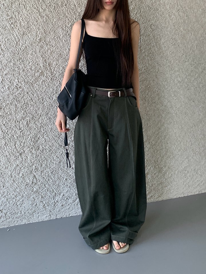 Logarden - Korean Women Fashion - #momslook - Slip Knit Sleeveless Top - 8