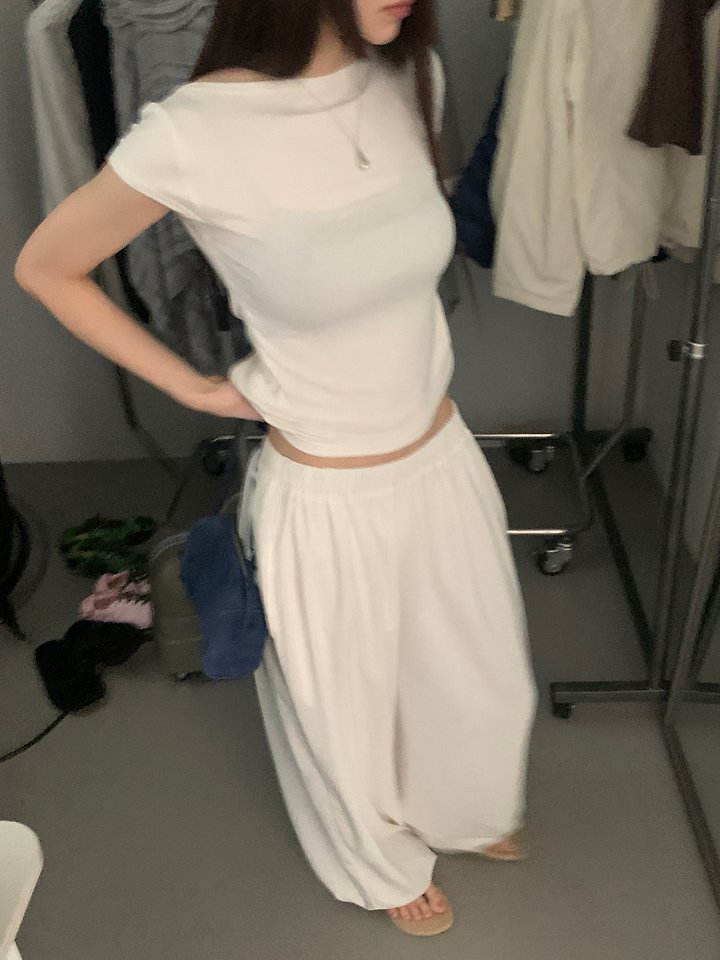 Logarden - Korean Women Fashion - #momslook - Is Tee - 6