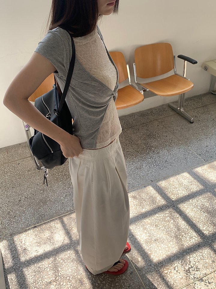 Logarden - Korean Women Fashion - #momslook - Is Tee - 8