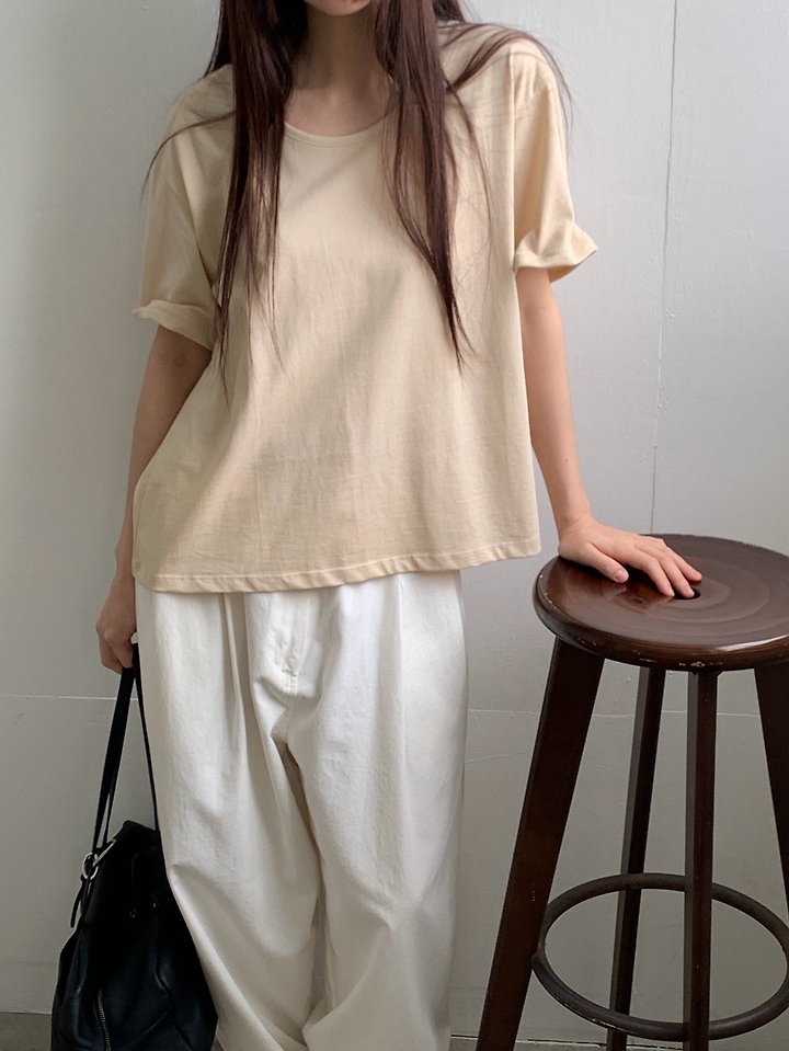 Logarden - Korean Women Fashion - #momslook - Wire Tee - 2