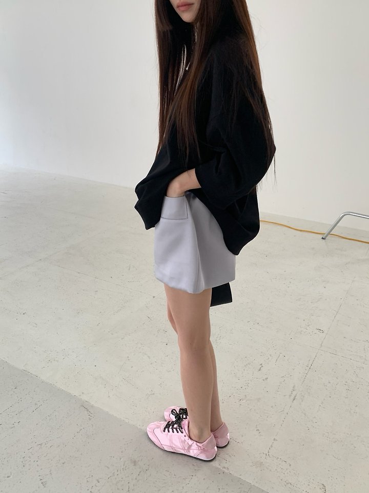 Logarden - Korean Women Fashion - #momslook - V Half Sweatshirt - 9