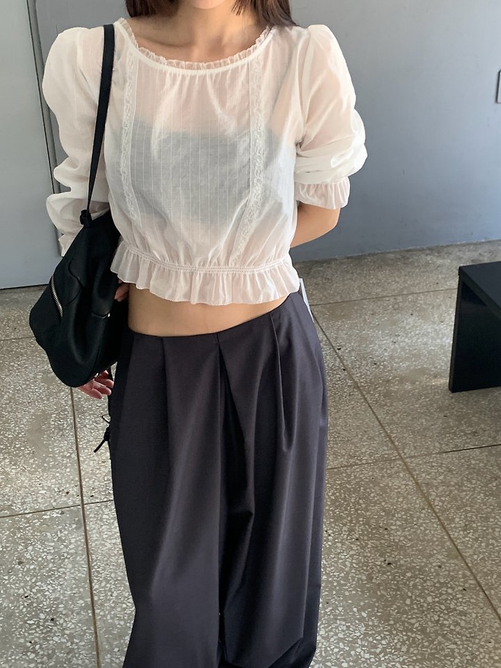 Logarden - Korean Women Fashion - #momslook - Lloyd Blouse - 12