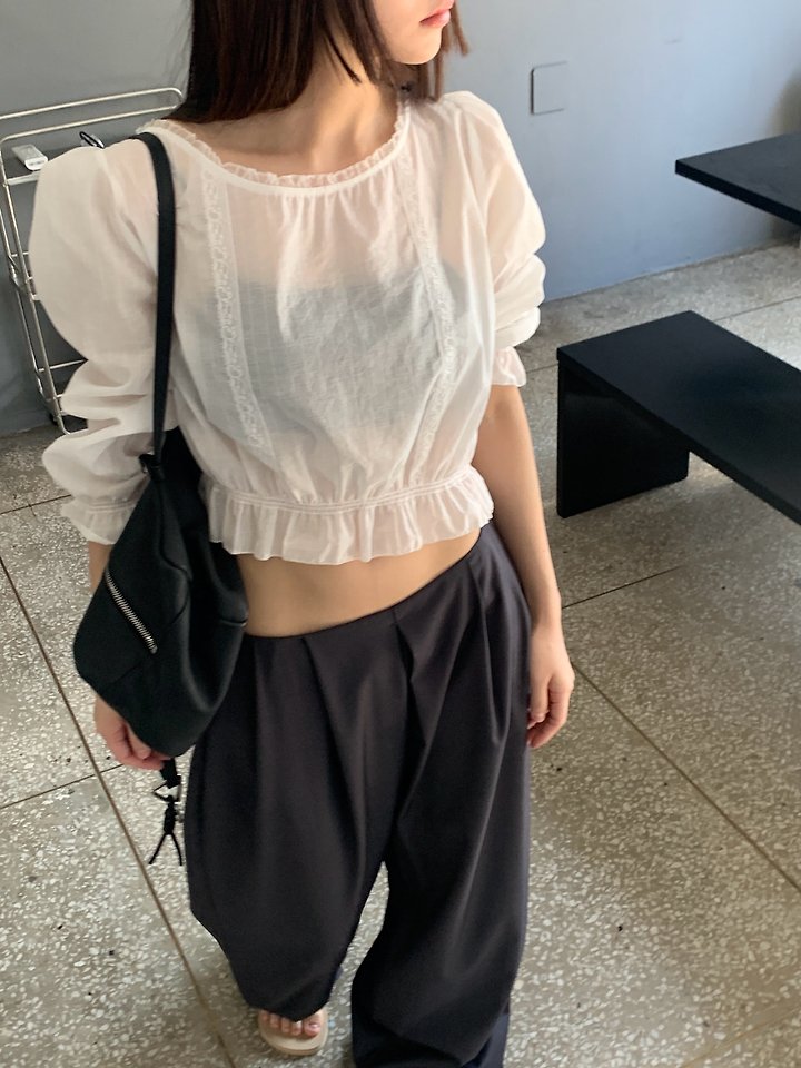 Logarden - Korean Women Fashion - #momslook - Lloyd Blouse - 3