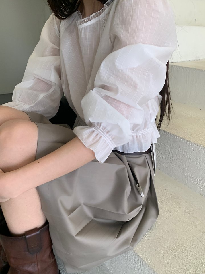 Logarden - Korean Women Fashion - #momslook - Lloyd Blouse - 7