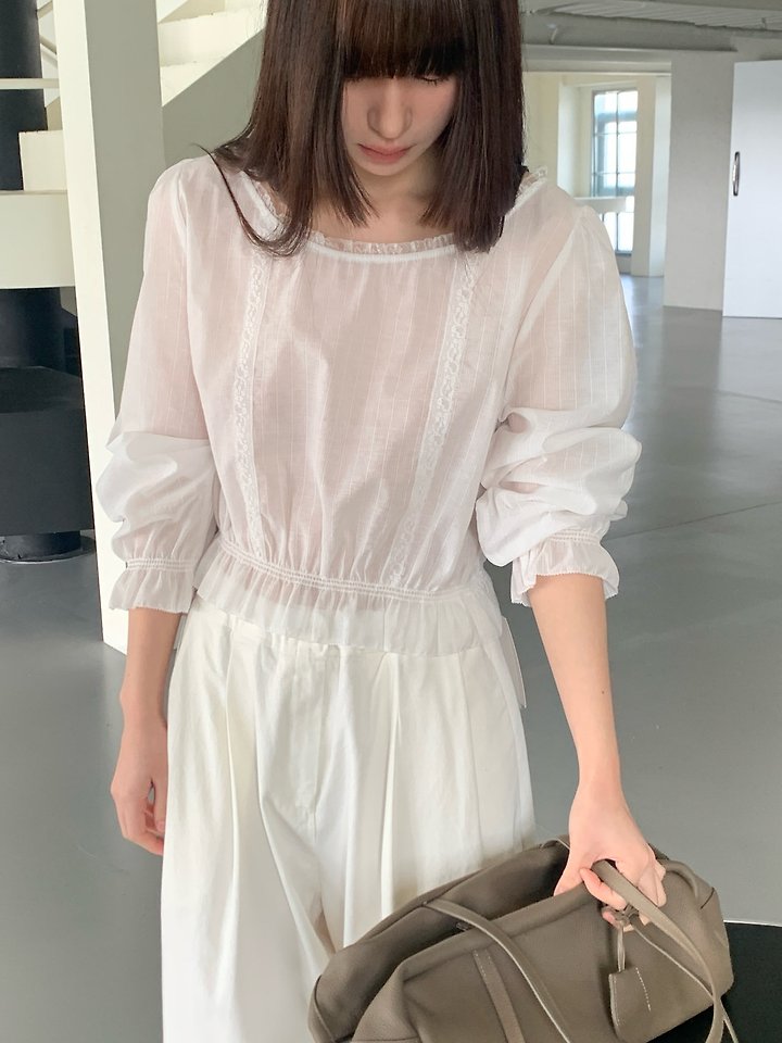 Logarden - Korean Women Fashion - #momslook - Lloyd Blouse - 9