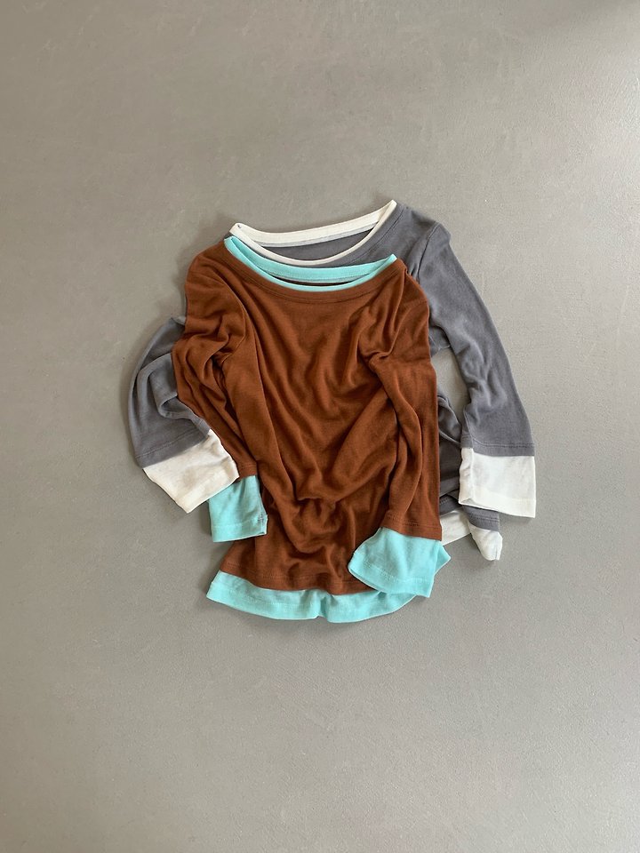 Logarden - Korean Women Fashion - #momslook - Hailey Tee - 2