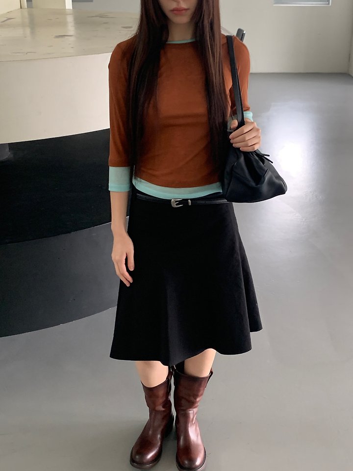 Logarden - Korean Women Fashion - #womensfashion - Hailey Tee - 4