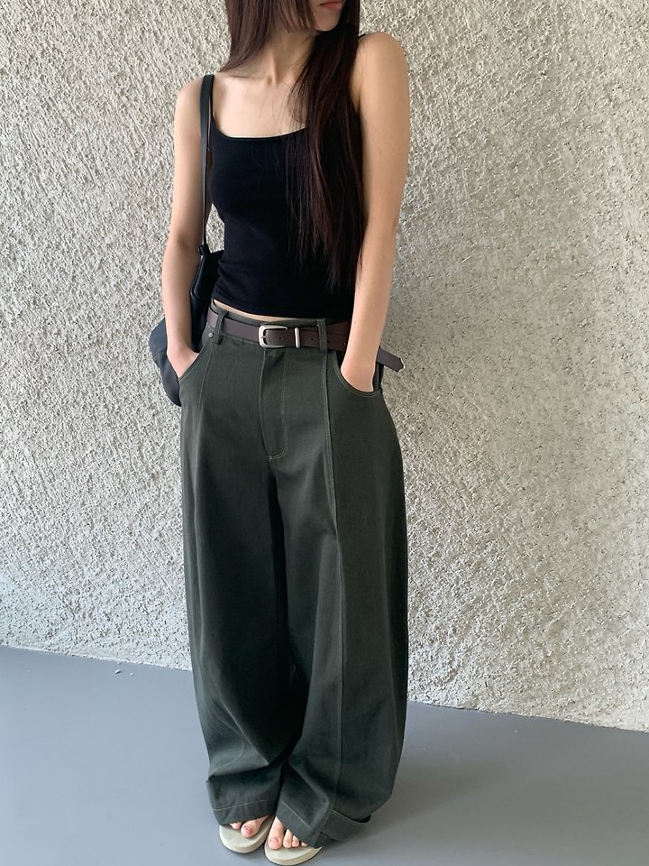 Logarden - Korean Women Fashion - #womensfashion - Washing Garment Pants - 4