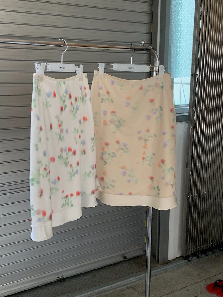 Logarden - Korean Women Fashion - #momslook - Monet Skirt - 3
