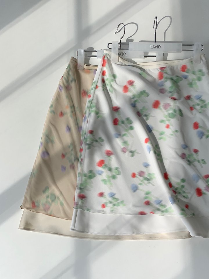 Logarden - Korean Women Fashion - #momslook - Monet Skirt - 4