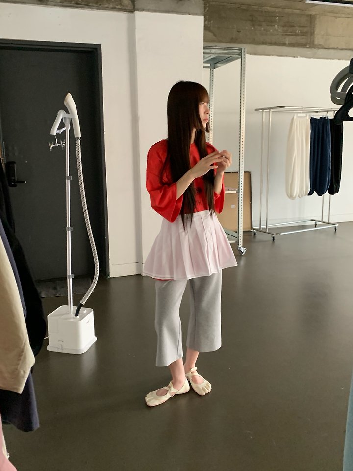 Logarden - Korean Women Fashion - #pursuepretty - Cotton Wrap Skirt - 8