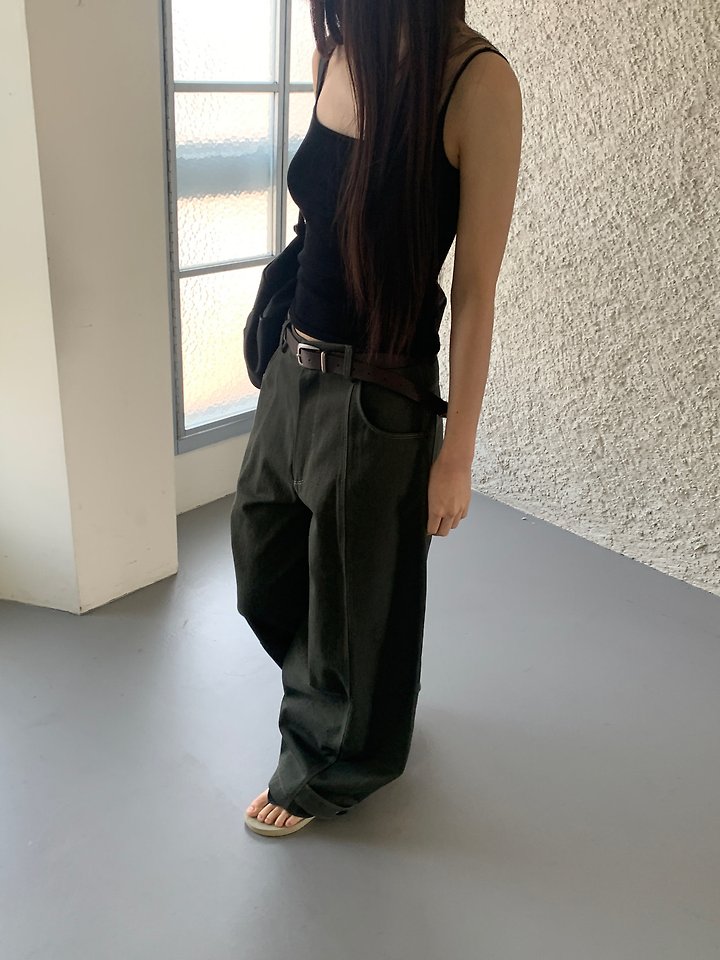 Logarden - Korean Women Fashion - #restrostyle - Slip Knit Sleeveless Top - 3