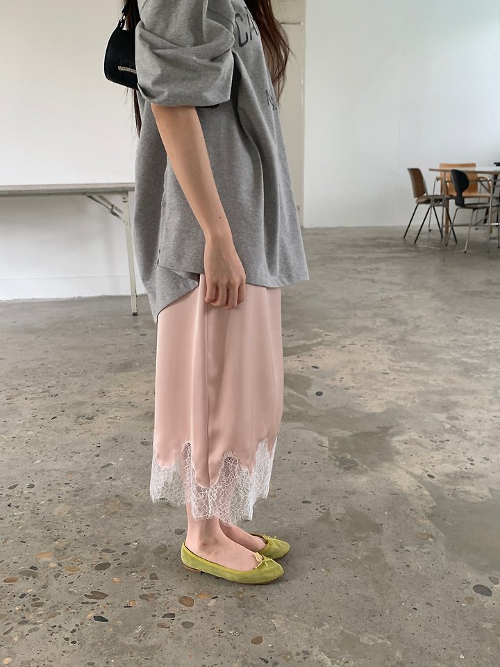 Logarden - Korean Women Fashion - #restrostyle - Rita Satin Skirt - 9