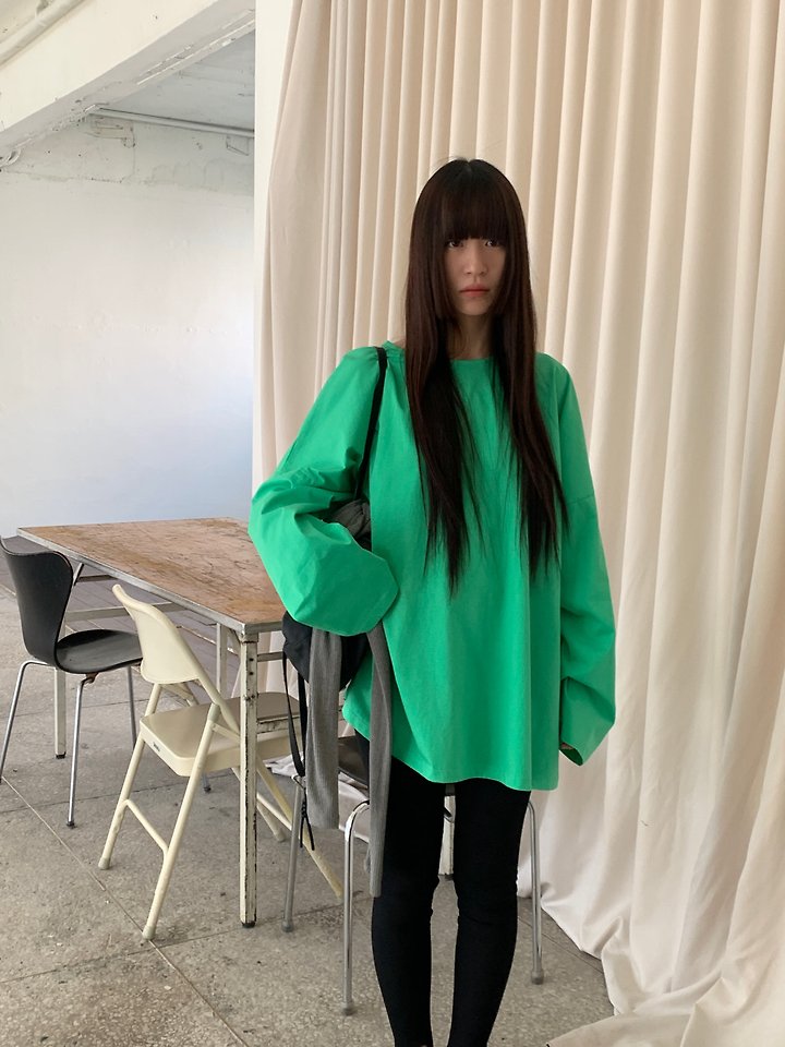 Logarden - Korean Women Fashion - #restrostyle - Silket Boxy Tee - 7