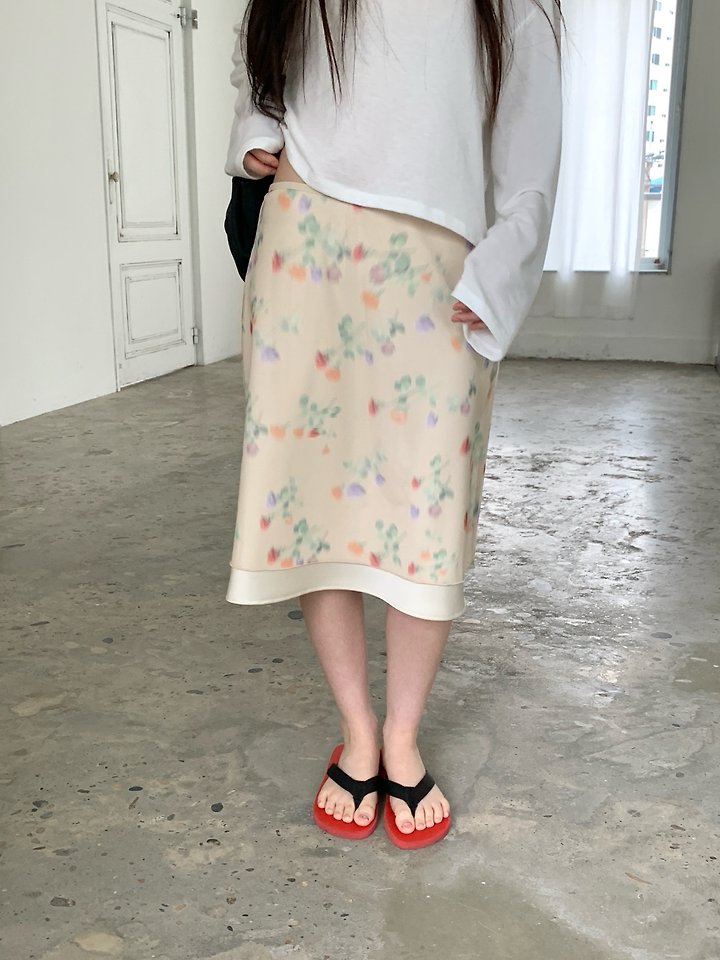 Logarden - Korean Women Fashion - #romanticstyle - Monet Skirt - 11