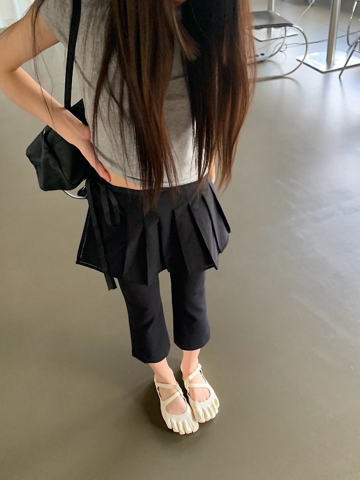 Logarden - Korean Women Fashion - #shopsmall - Cotton Wrap Skirt - 11