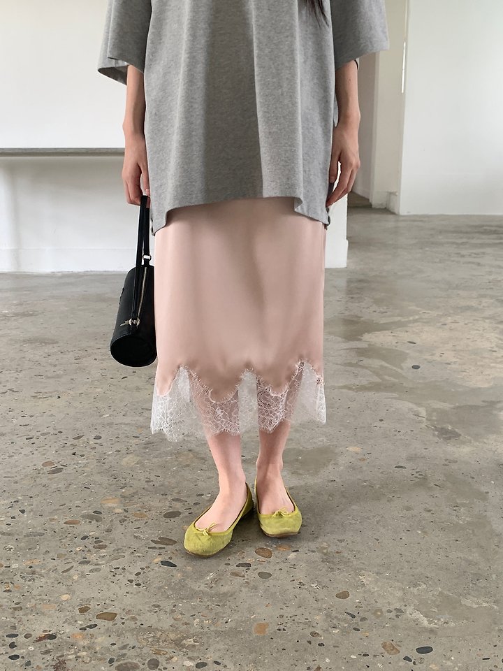 Logarden - Korean Women Fashion - #shopsmall - Rita Satin Skirt - 11