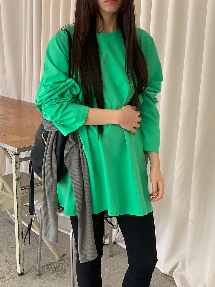 Logarden - Korean Women Fashion - #shopsmall - Silket Boxy Tee - 9