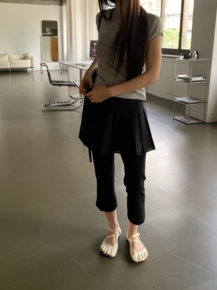 Logarden - Korean Women Fashion - #thatsdarling - Cotton Wrap Skirt - 12