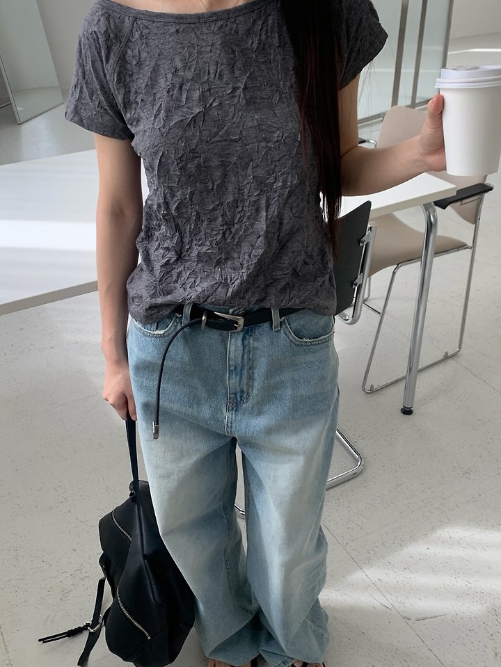 Logarden - Korean Women Fashion - #thelittlethings - Crease Tee - 10