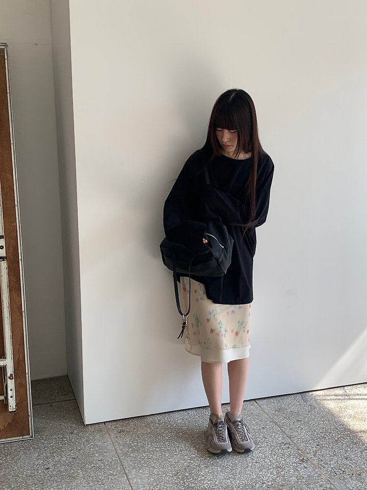 Logarden - Korean Women Fashion - #thelittlethings - Silket Boxy Tee - 11