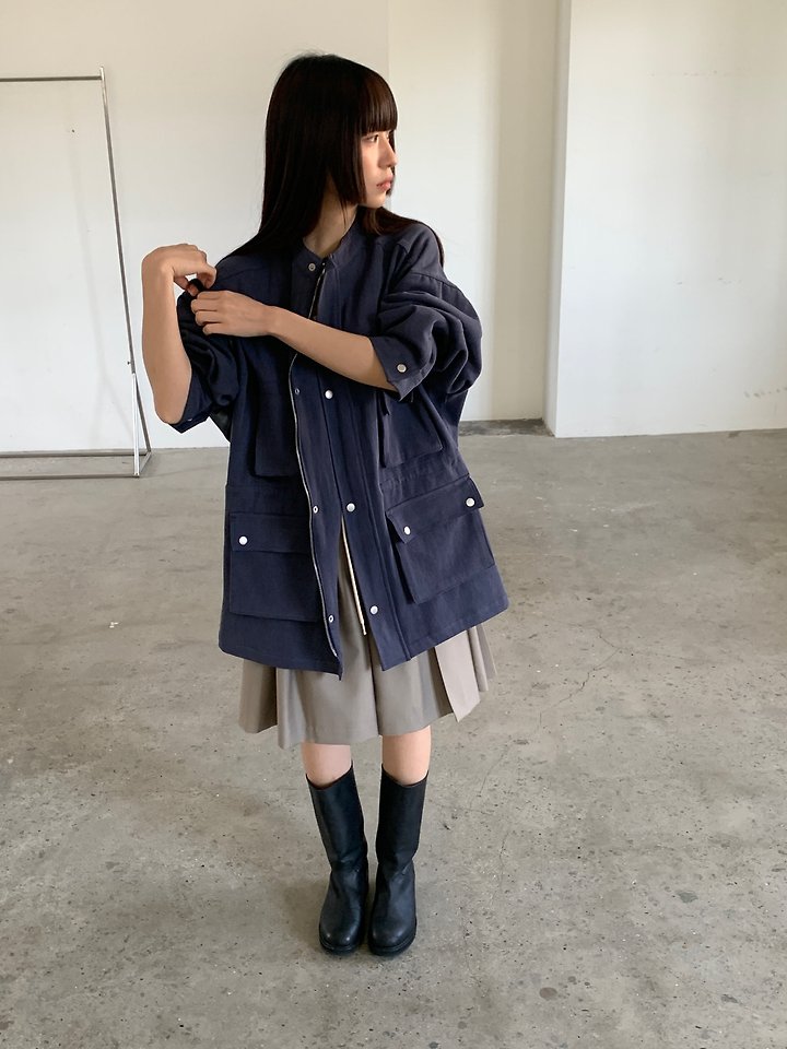 Logarden - Korean Women Fashion - #vintageinspired - Unbalanced Big Half Pants - 11