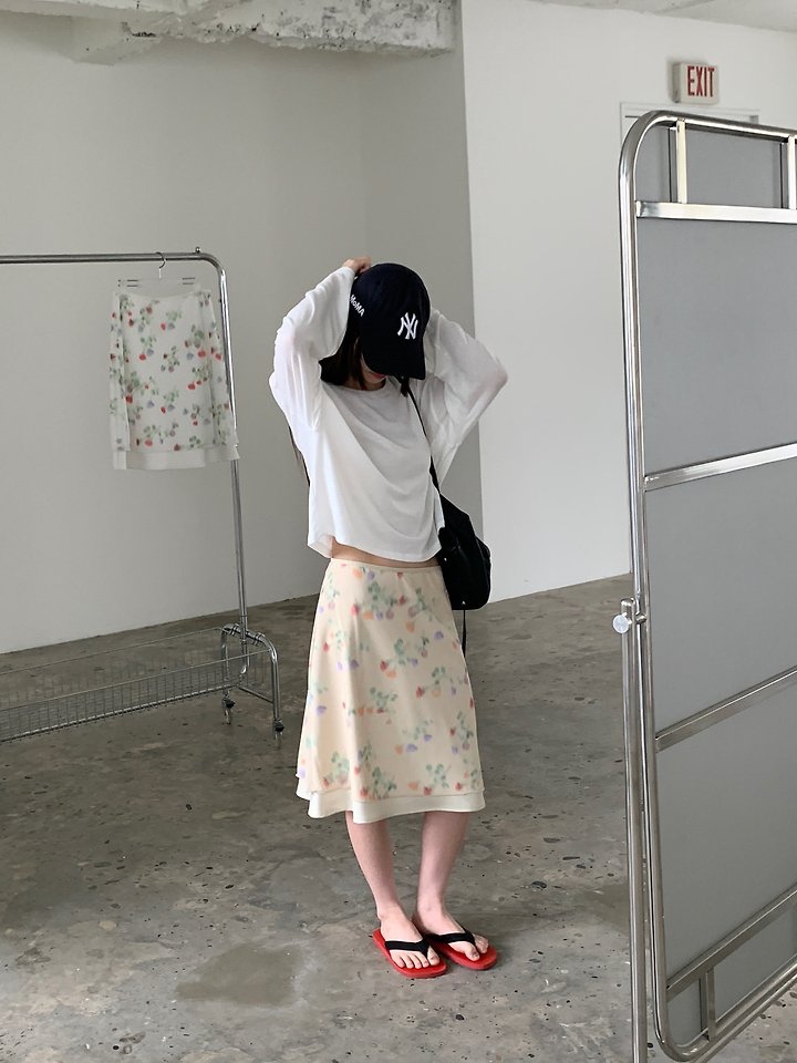 Logarden - Korean Women Fashion - #vintagekidsstyle - Monet Skirt - 8