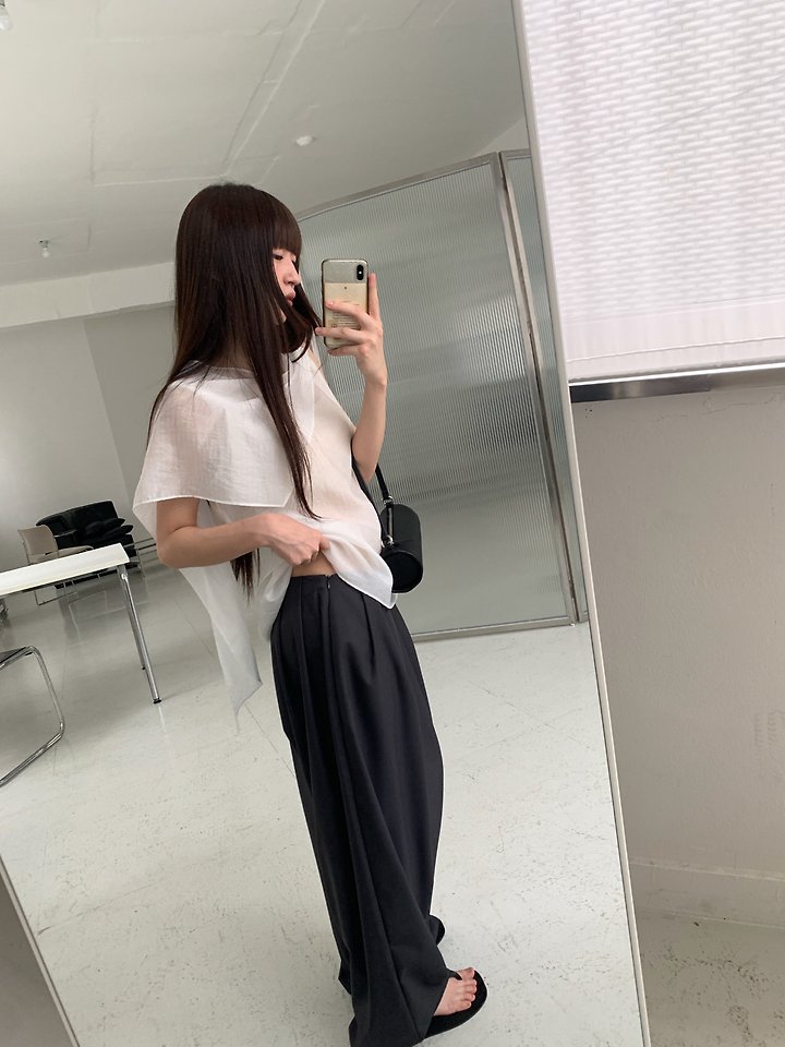 Logarden - Korean Women Fashion - #womensfashion - Drape Blouse - 10