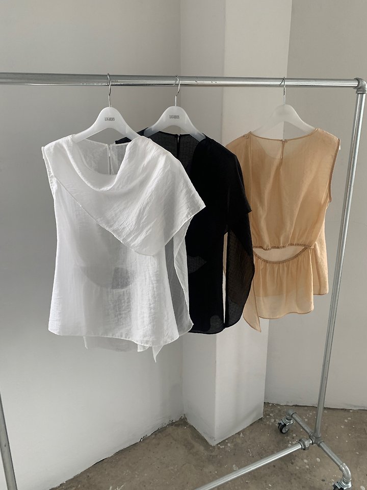 Logarden - Korean Women Fashion - #womensfashion - Drape Blouse - 2