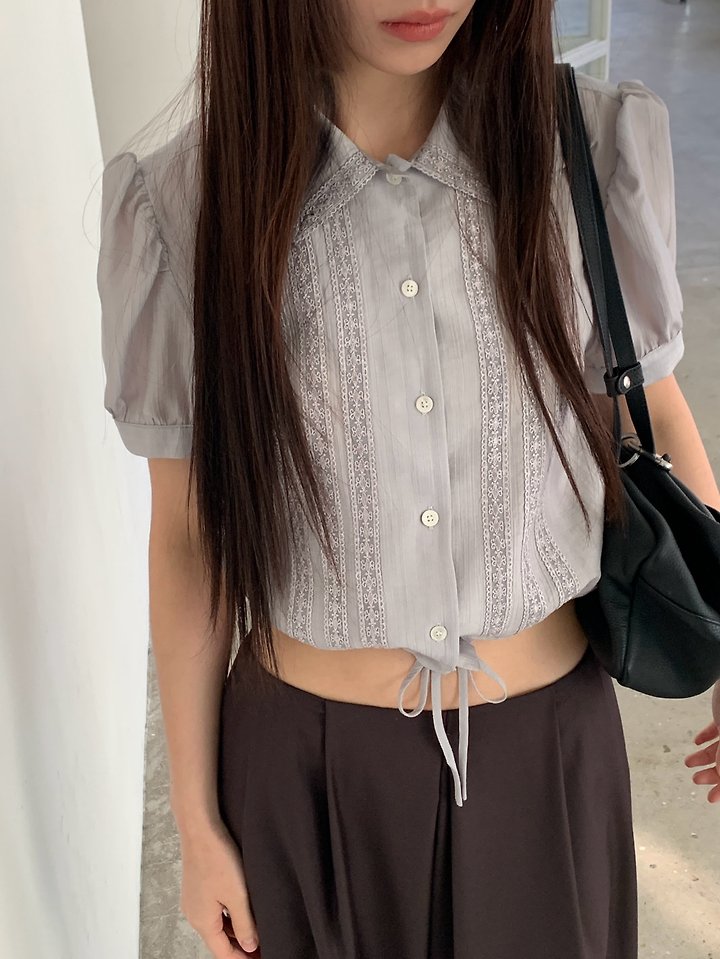 Logarden - Korean Women Fashion - #momslook - Asha Blouse - 4