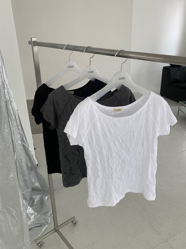 Logarden - Korean Women Fashion - #womensfashion - Crease Tee - 12