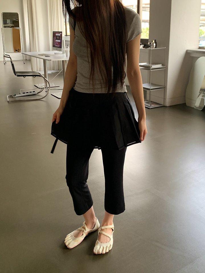 Logarden - Korean Women Fashion - #womensfashion - Capri Pants - 8