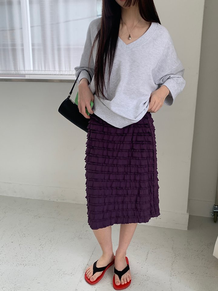 Logarden - Korean Women Fashion - #womensfashion - Tiered Skirt - 3