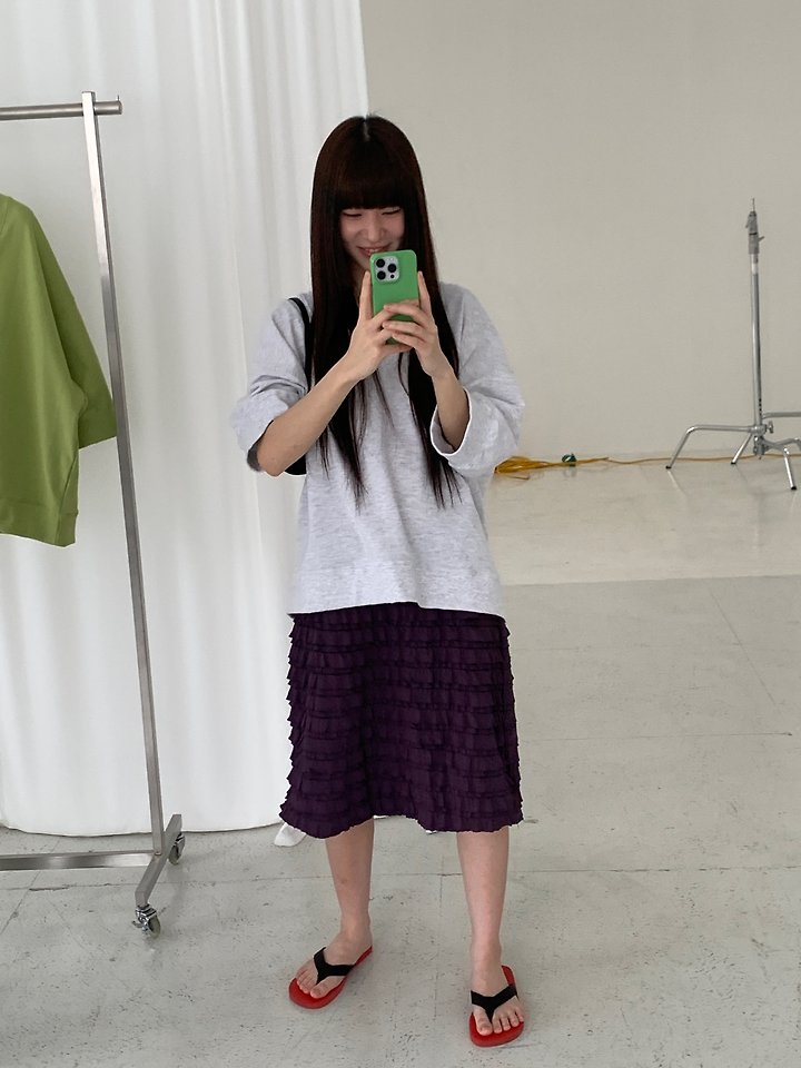 Logarden - Korean Women Fashion - #womensfashion - Tiered Skirt - 5