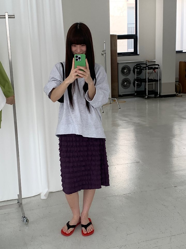 Logarden - Korean Women Fashion - #womensfashion - Tiered Skirt - 7