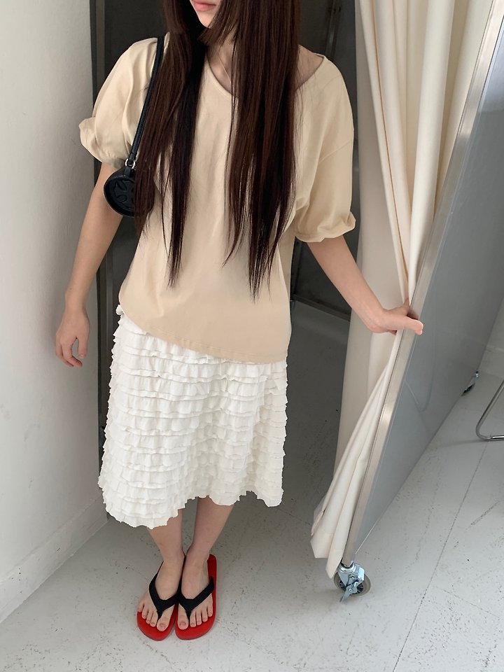 Logarden - Korean Women Fashion - #womensfashion - Wire Tee - 5