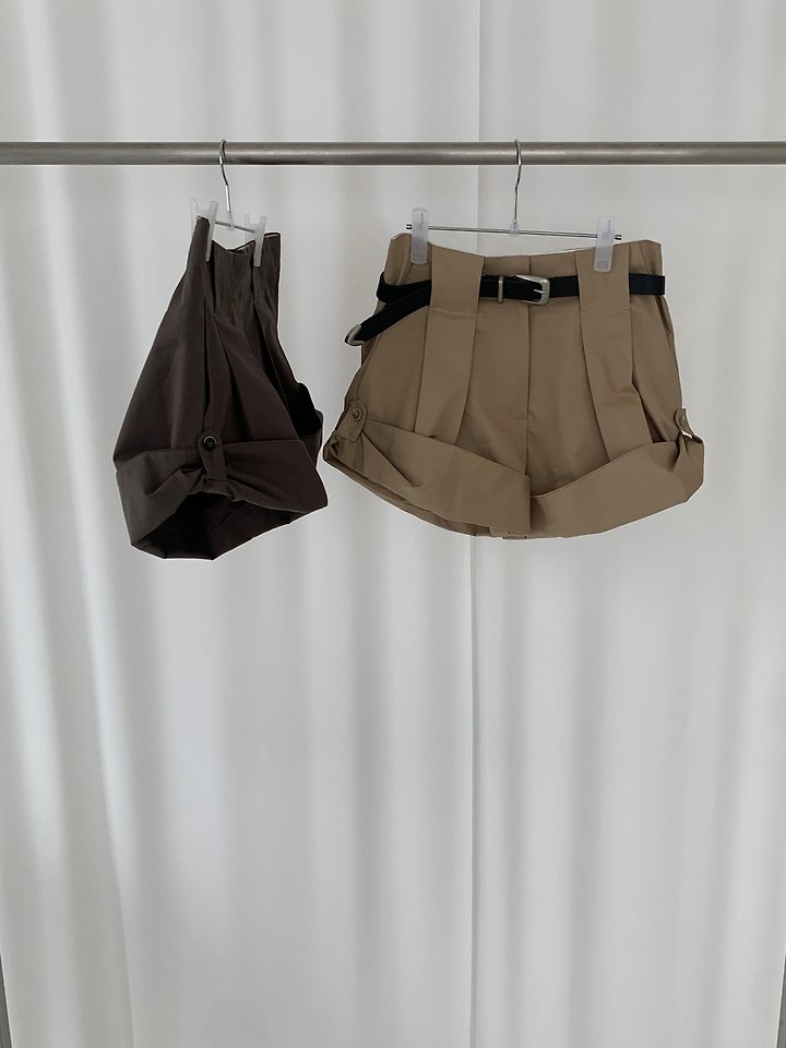 Logarden - Korean Women Fashion - #womensfashion - Roll-Up Half Pants - 2