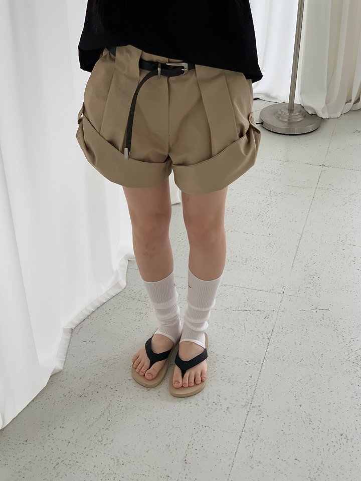 Logarden - Korean Women Fashion - #womensfashion - Roll-Up Half Pants - 8