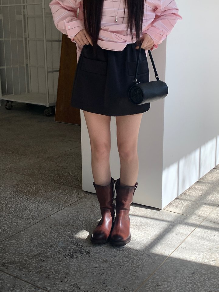 Logarden - Korean Women Fashion - #womensfashion - Shine Mini Skirt - 11