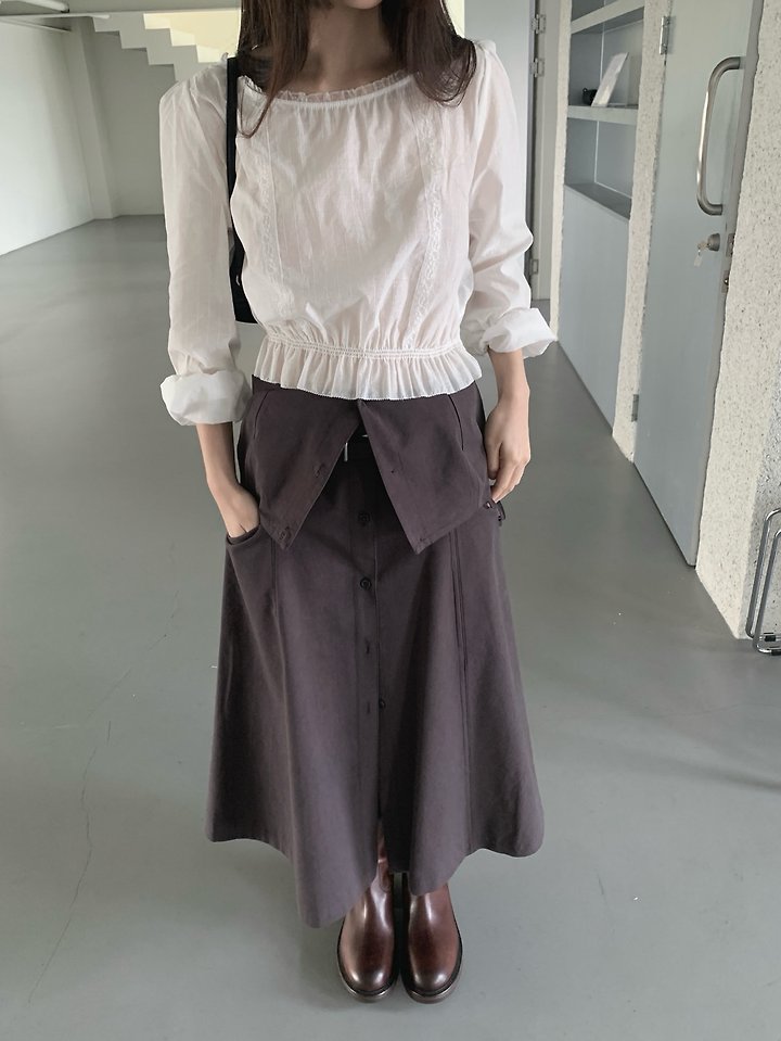 Logarden - Korean Women Fashion - #momslook - Lloyd Blouse - 4