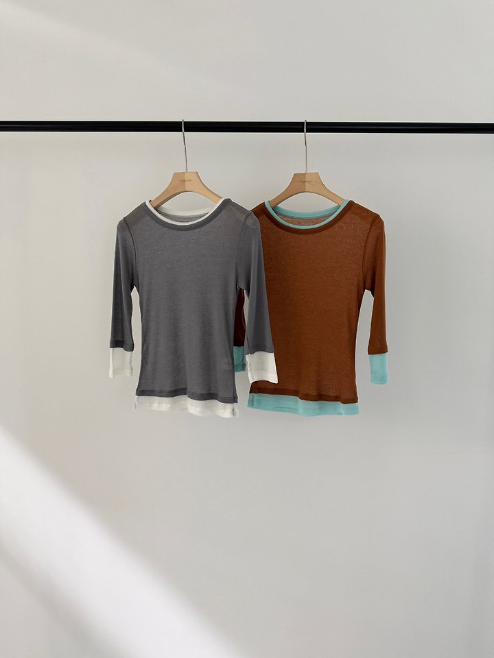 Logarden - Korean Women Fashion - #womensfashion - Hailey Tee
