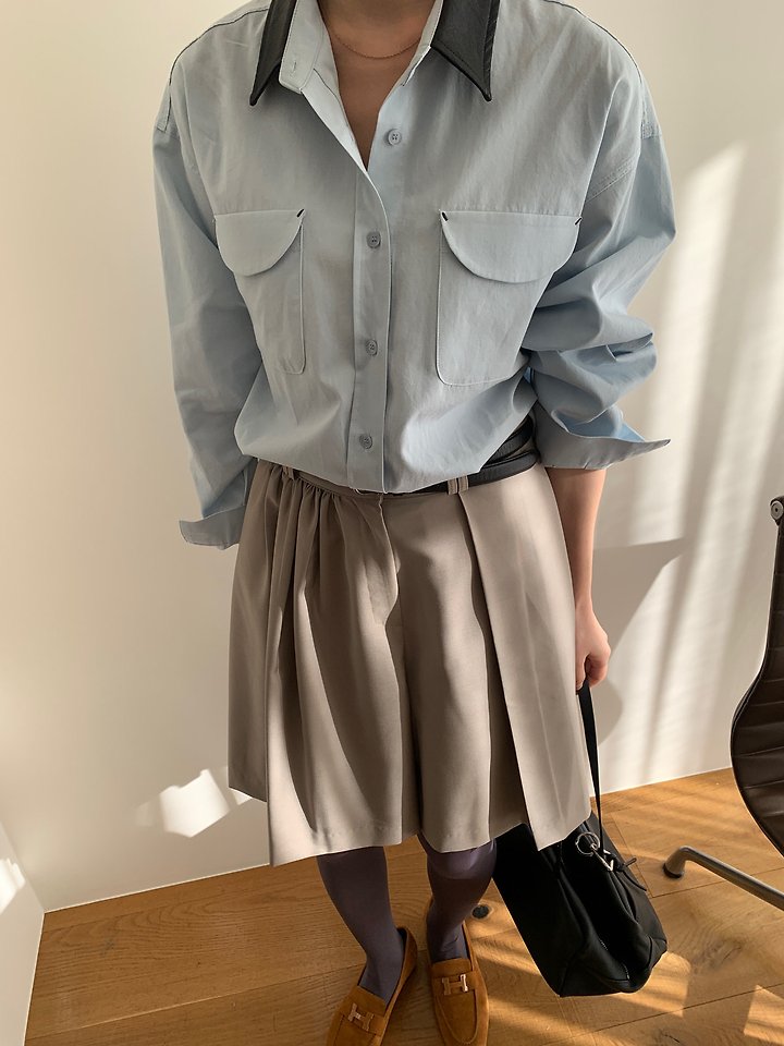 Logarden - Korean Women Fashion - #womensfashion - Unbalanced Big Half Pants - 10