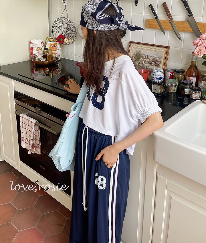 Love Rosie - Korean Children Fashion - #Kfashion4kids - Mesh Puff Crop Tee - 9