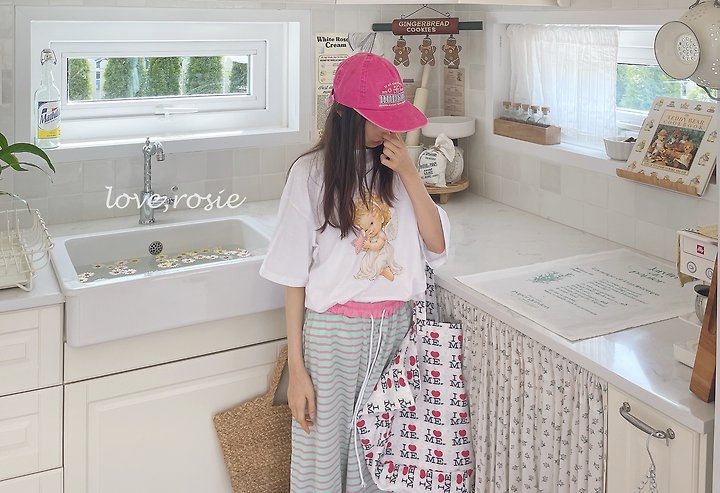 Love Rosie - Korean Children Fashion - #designkidswear - Angel Loose Boxy Tee - 9
