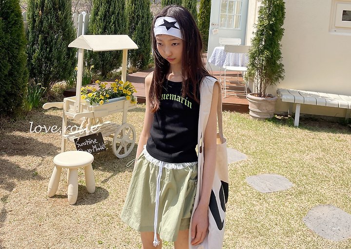 Love Rosie - Korean Children Fashion - #designkidswear - Cargo Lace Skirt - 5
