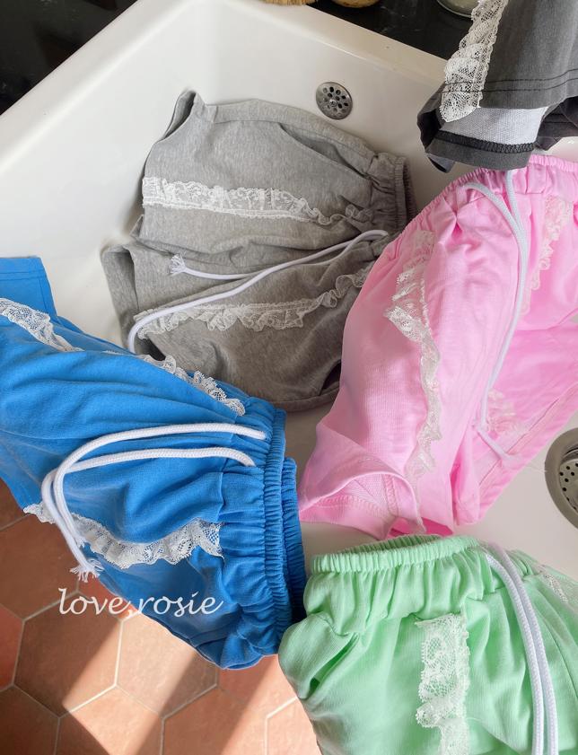 Love Rosie - Korean Children Fashion - #discoveringself - Front Lace Lovely Shorts