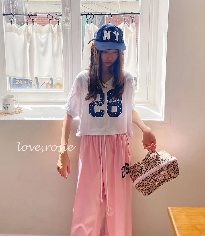 Love Rosie - Korean Children Fashion - #designkidswear - Mesh Puff Crop Tee - 4